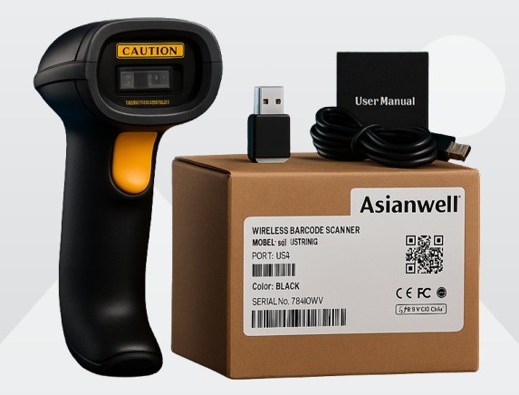 Asianwell Aw-X2110WB CCD Barcode Scanner